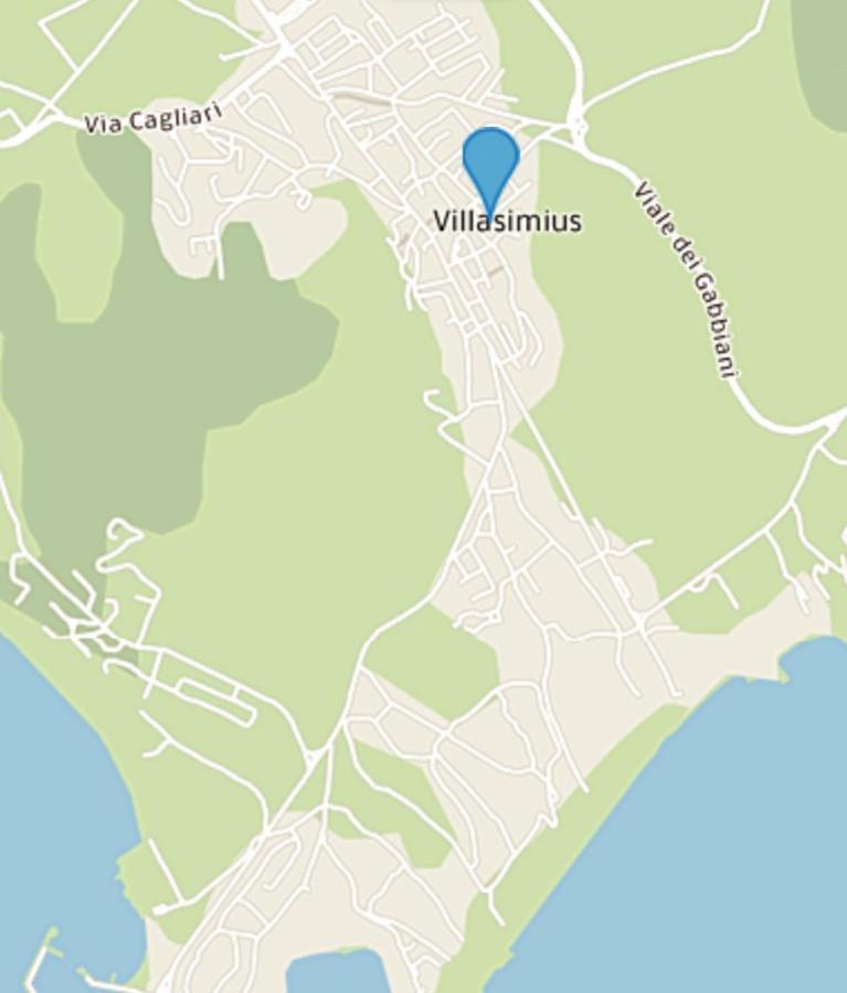 Villasimius Trivano Centro Eksteriør billede